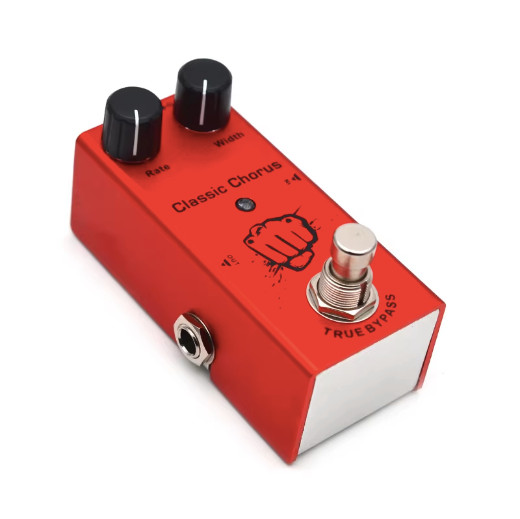 05 Classic Chorus Red Crisp & Transparent Tone Guitar Effect Pedal True Bypass