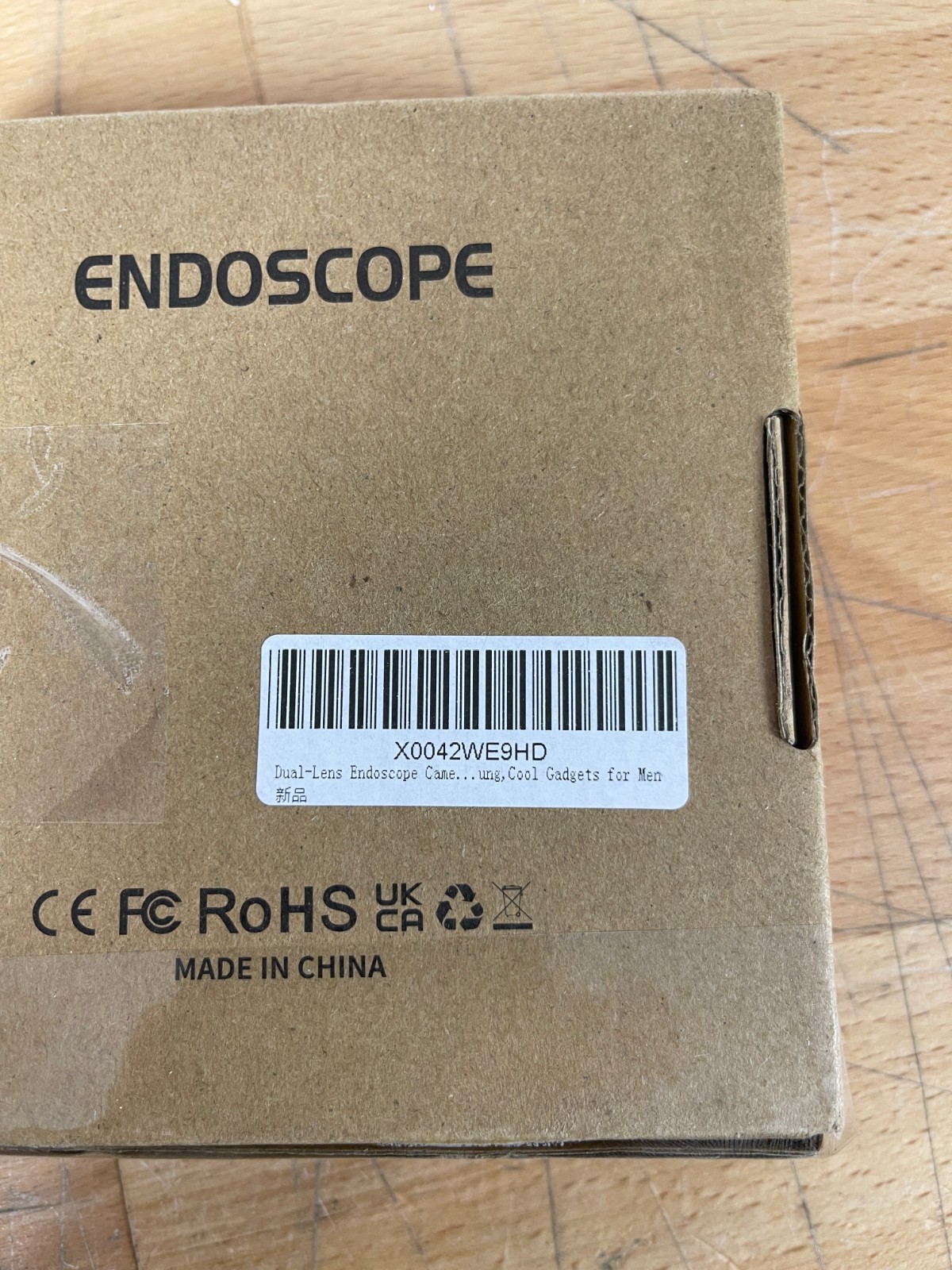 Industrial Dual-Lens Endoscope Borescope Camera w/ LED, USB-C & iPhone – 5M Cabl