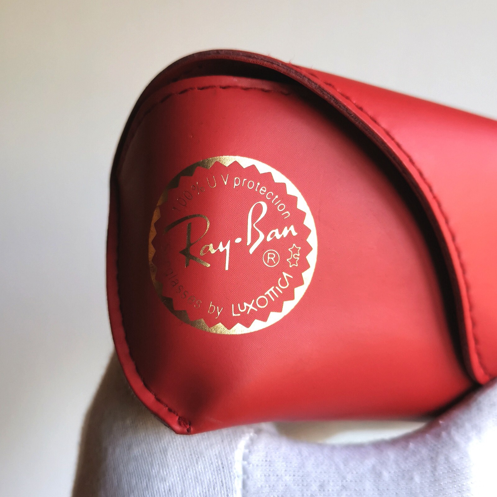 sheath sunglasses case RAY BAN box rayban case sunglasses case red