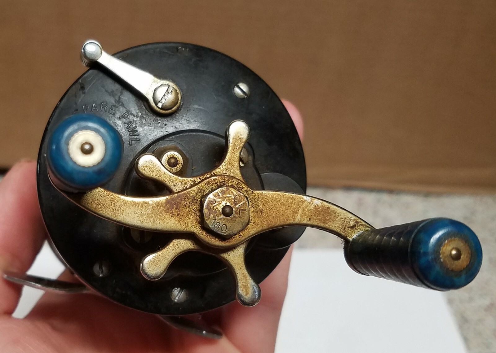 Vintage Penn Peer #109 Level Wind Fishing Reel. Very good condition.