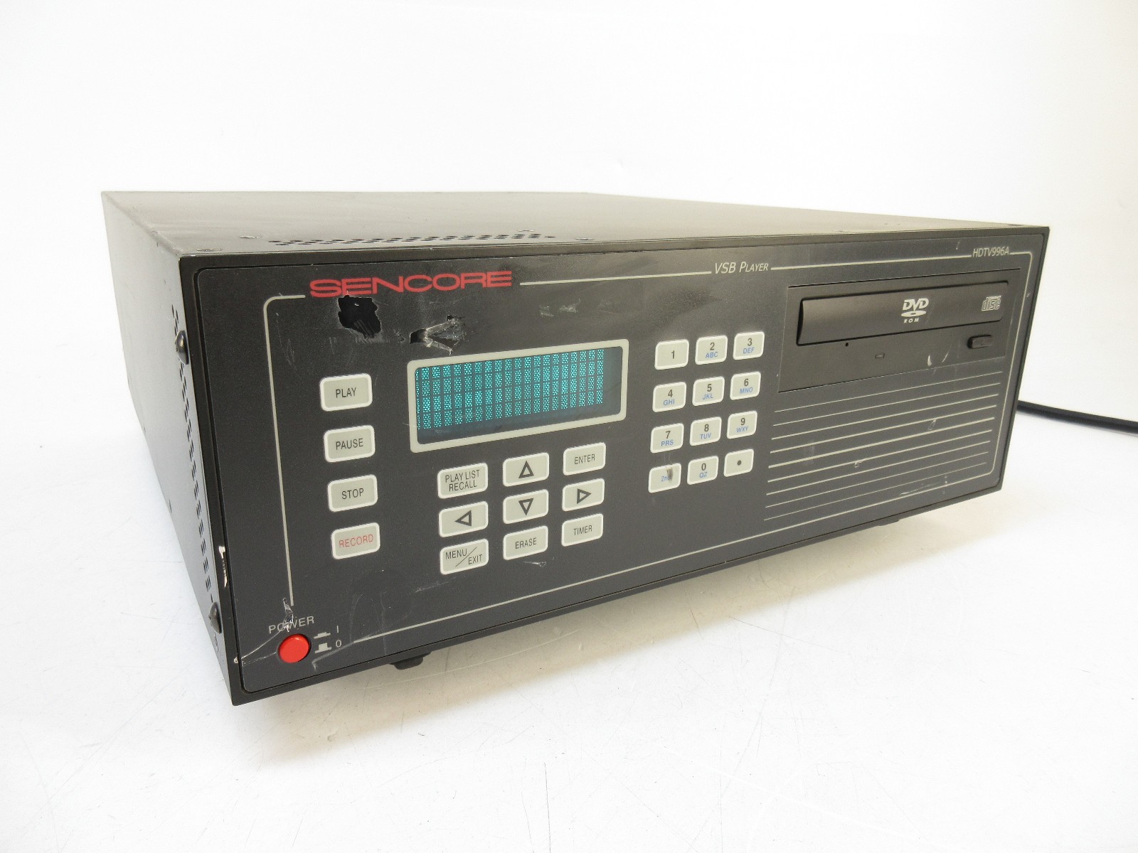 Sencore HDTV996A VSB Player Video Generator ATSC NTSC with LVDS Parallel In Opt