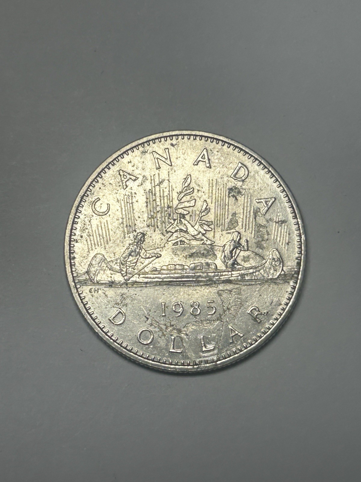 1985 Canada One Dollar Coin.