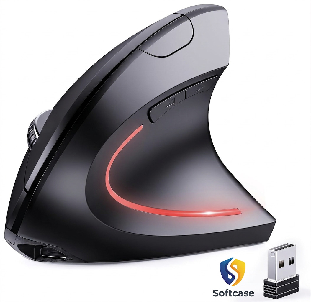 Premium Bluetooth and 2.4G (2-in-1) Rechargeable Wireless Mouse, DPI-4800