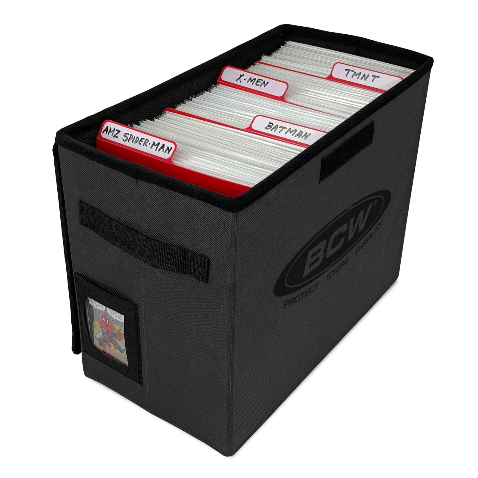 BCW Foldaway Comic Book Storage Box Light-Weight Collapsible Modern / Silver Era