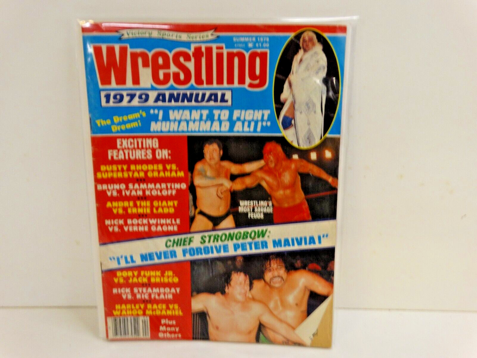 Victory Sports Series Wrestling 1979 Annual, Dusty Rhodes, Superstar Graham