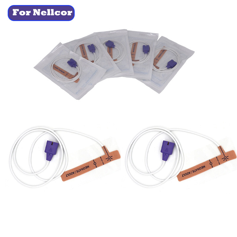 Adult/Neo spo2 Sensor Probe Adhesive Sensor Fit for MAX-A, MAX-P DB9 3ft 9pin