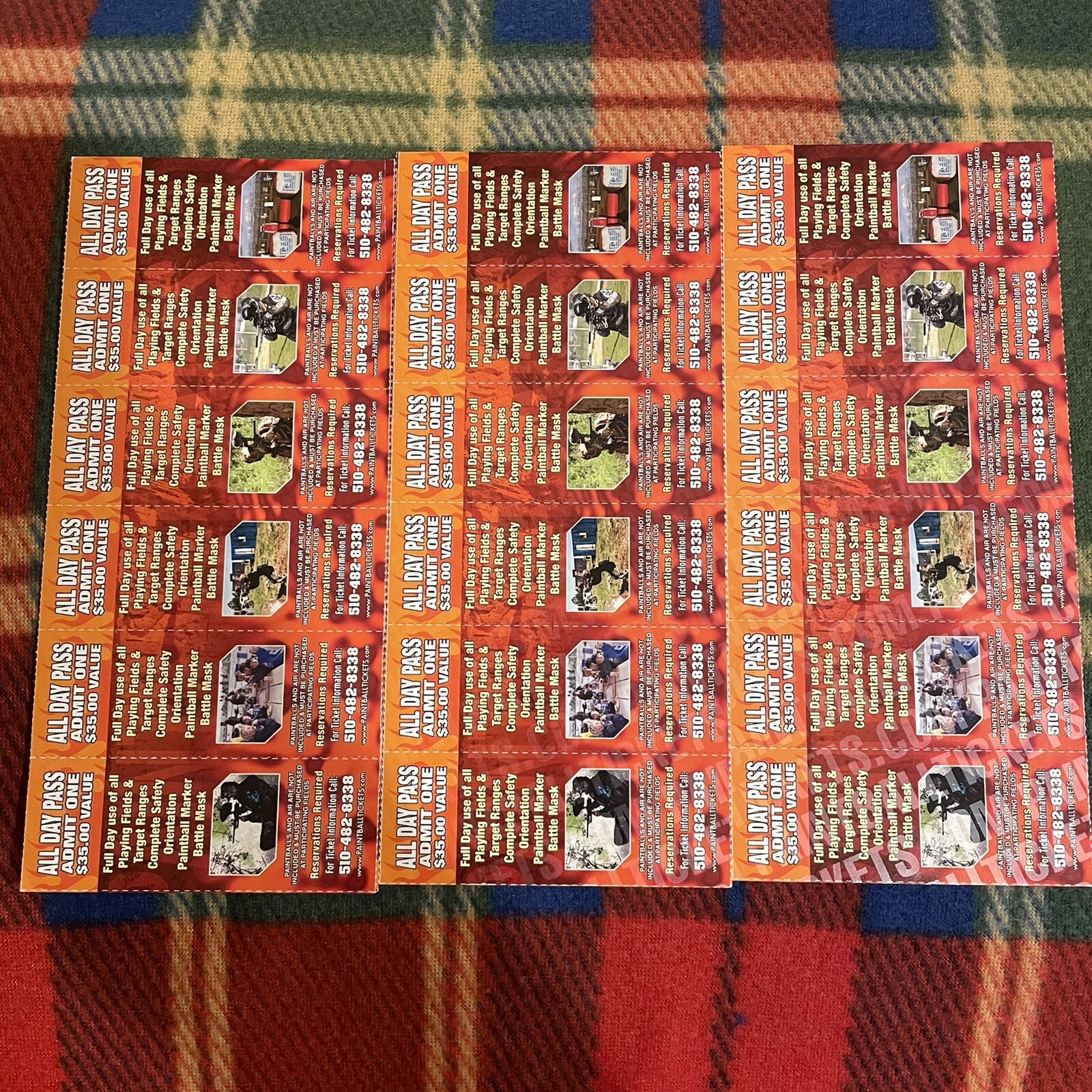 Paintball Tickets