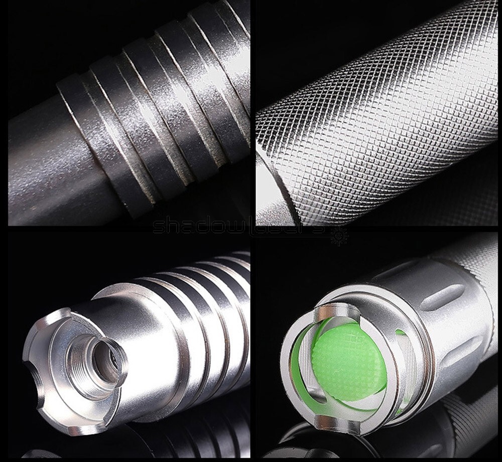 GQ1-L Adjustable Focus Green Laser Pointer Visible Laser Pen Beam US