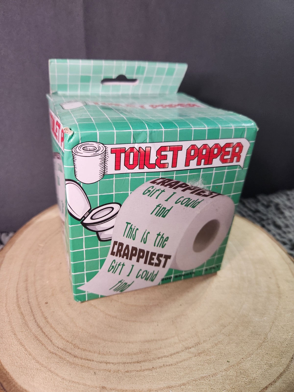 "Crappiest Gift I Could Find" Toilet Paper Bathroom Gags, Pranks, Office Gift