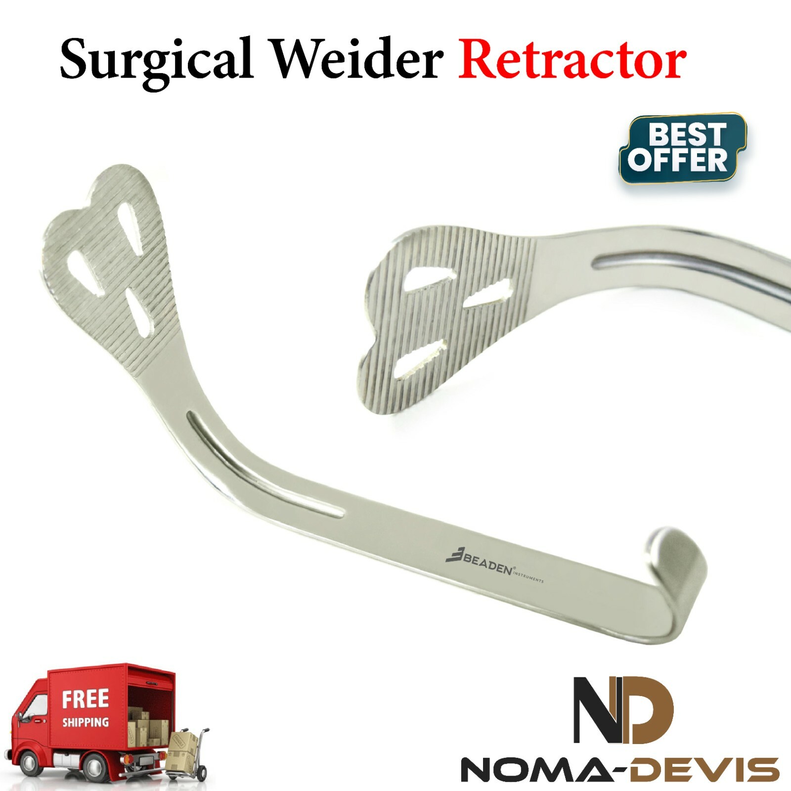 Surgical Cheek Tongue Weider Retractors Dental Mouth Opener Retractors BEADEN®