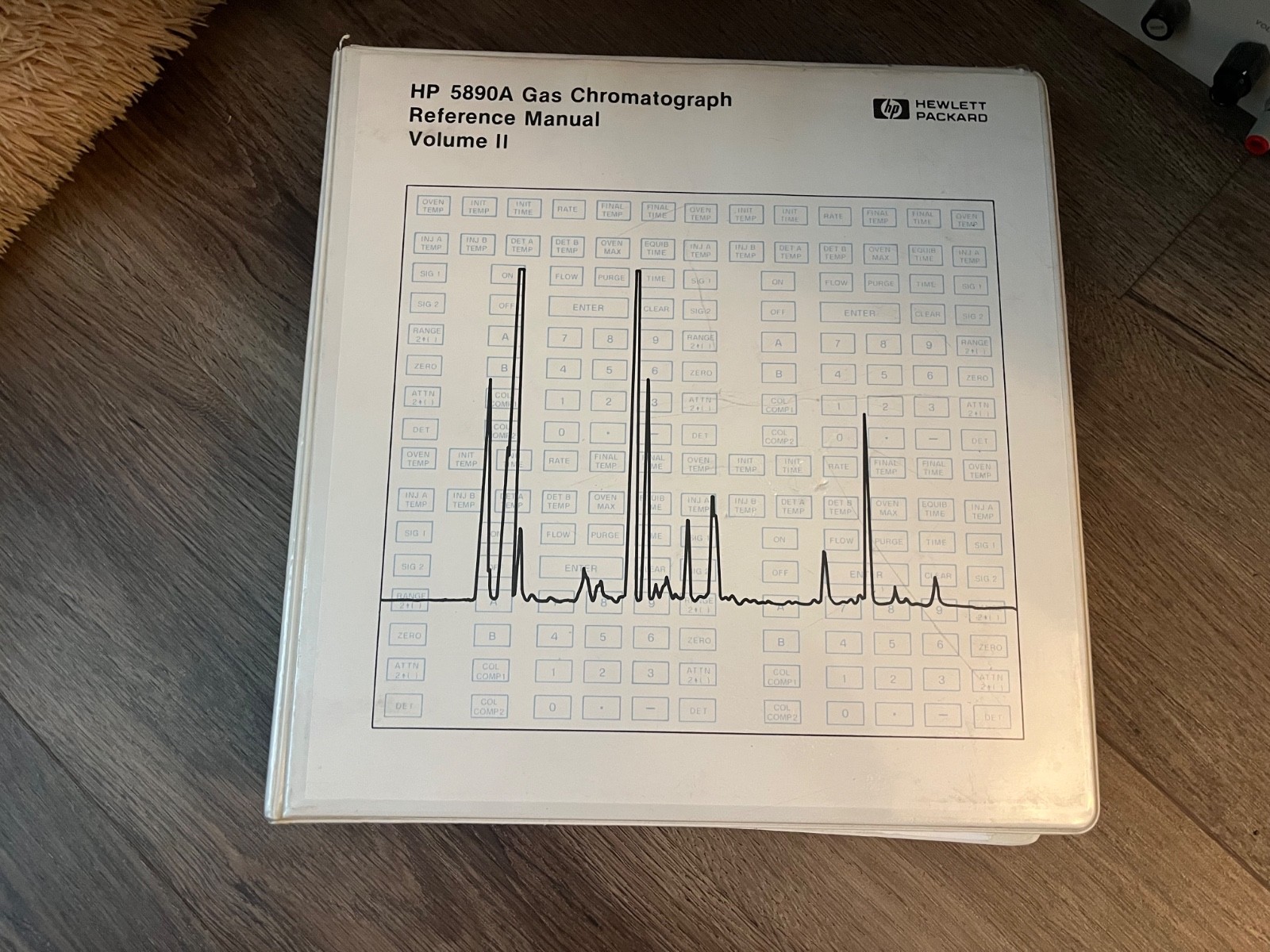 Hewlett Packard HP 5890A Gas Chromatograph - Users Guide / Manual Volume 2 (II)