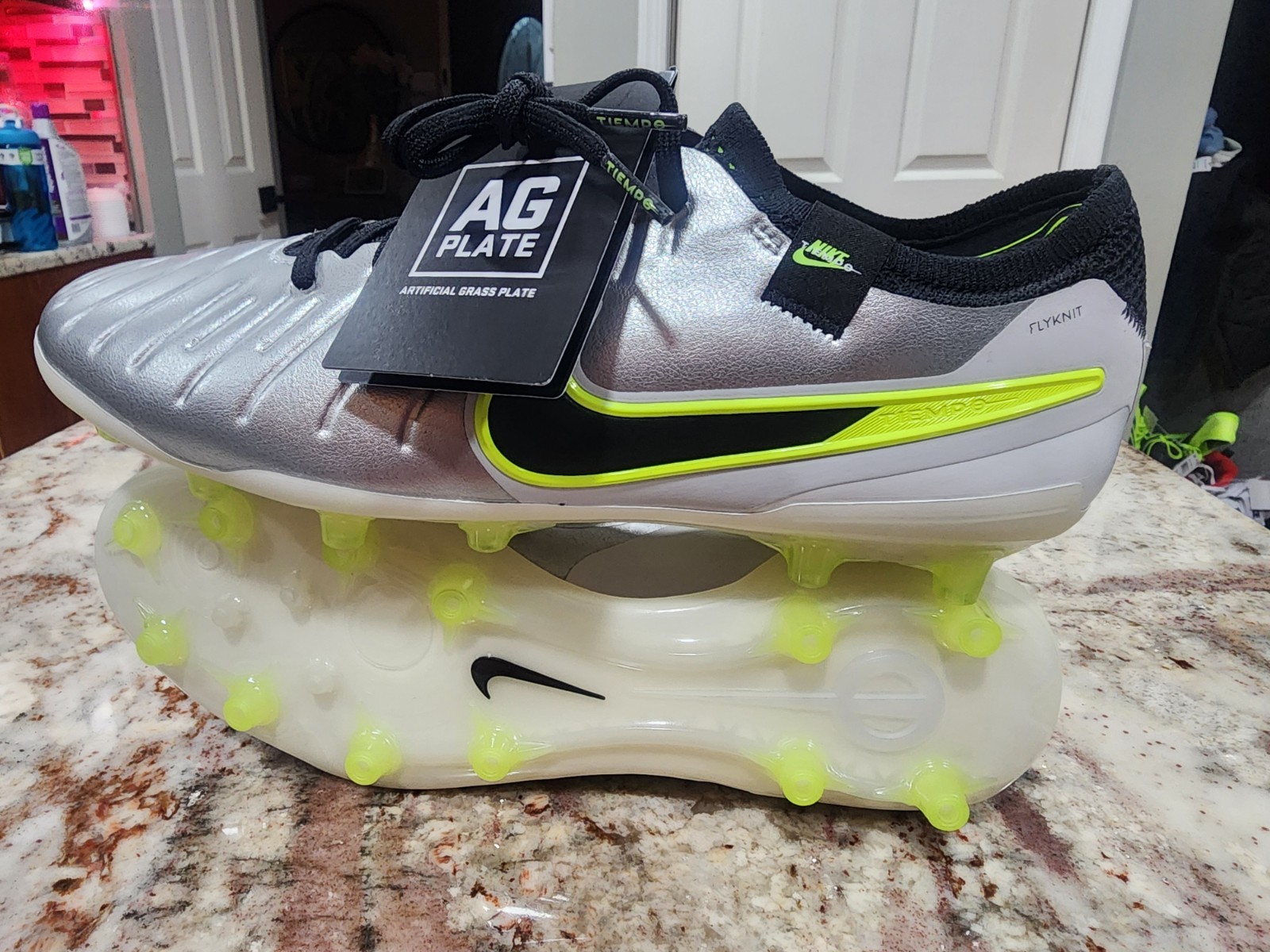 Size 8.5- Nike Tiempo Legend 10 Elite AG Pro NBY Men's Soccer Cleats HF4378-002