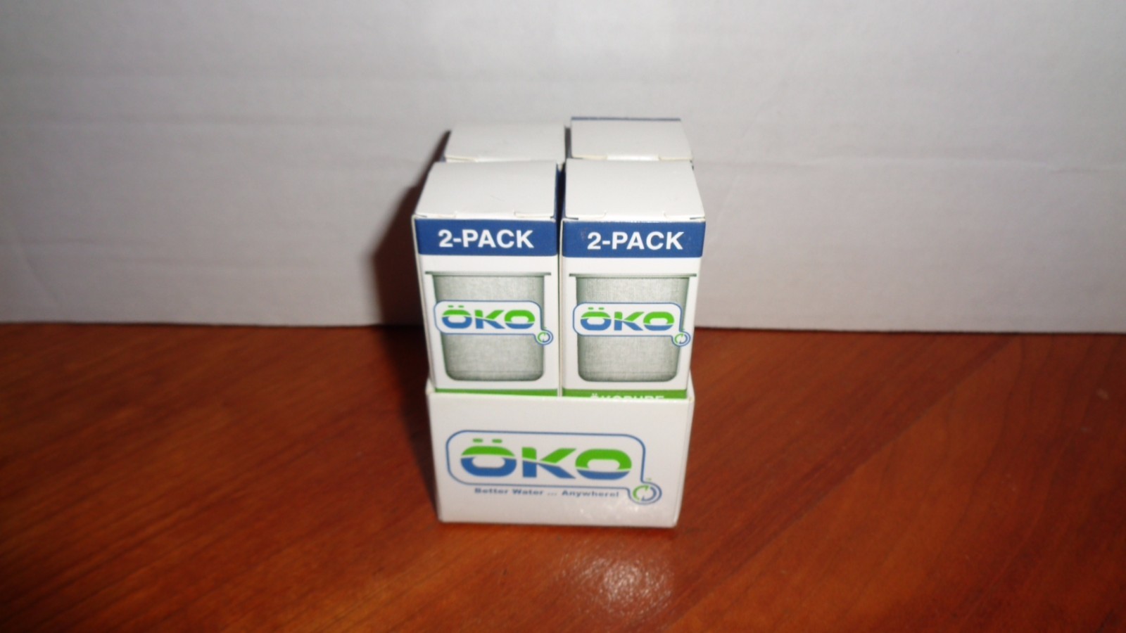 Lot of 8 OKO OKOPURE 40-Refill Mini Filters For Everyday Water Bottle 4-2 Packs