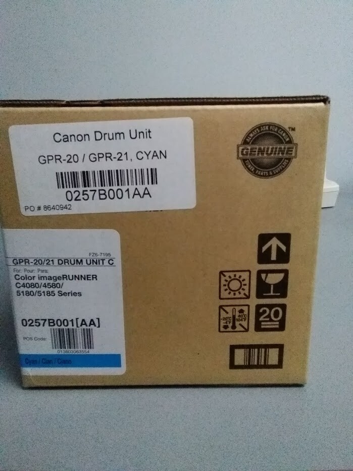 Canon GPR-20 / 21 Drum Unit Cyan , ImageRunner C4080