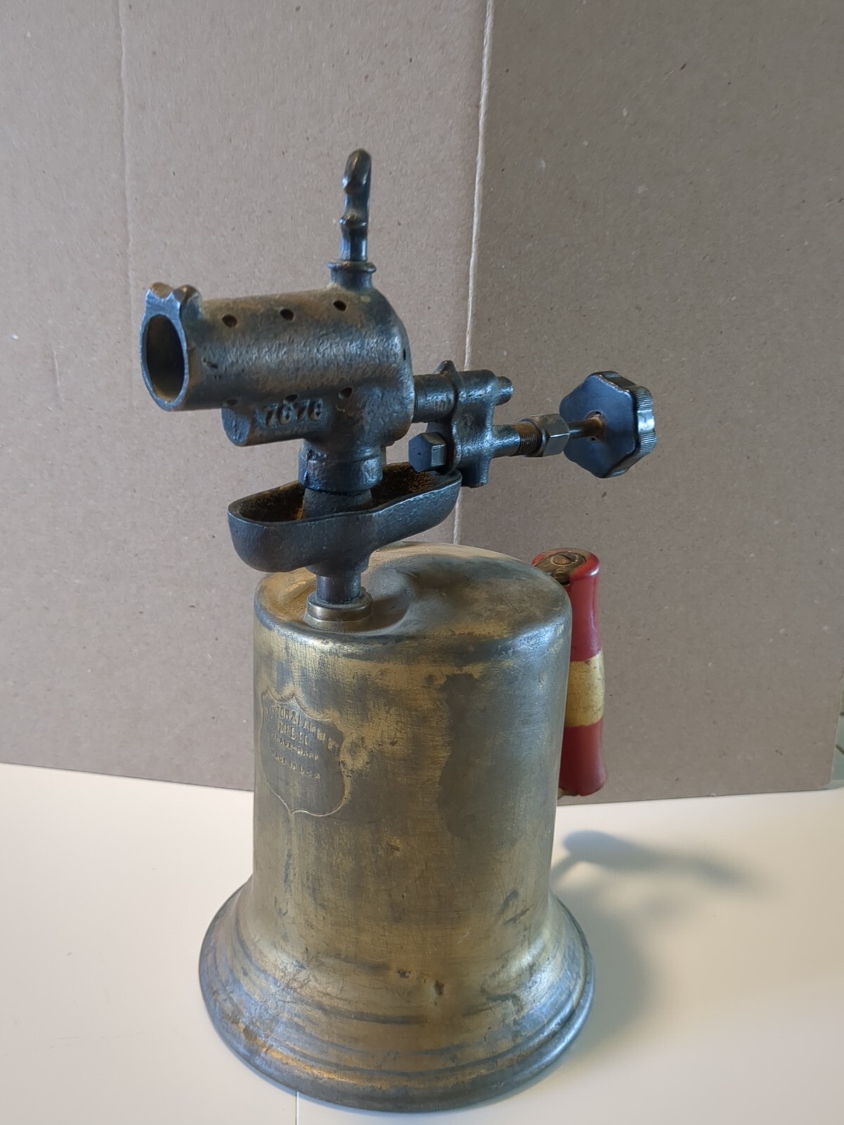 VINTAGE CLAYTON & LAMBERT MFG CO. BLOW TORCH 7878 Made In USA