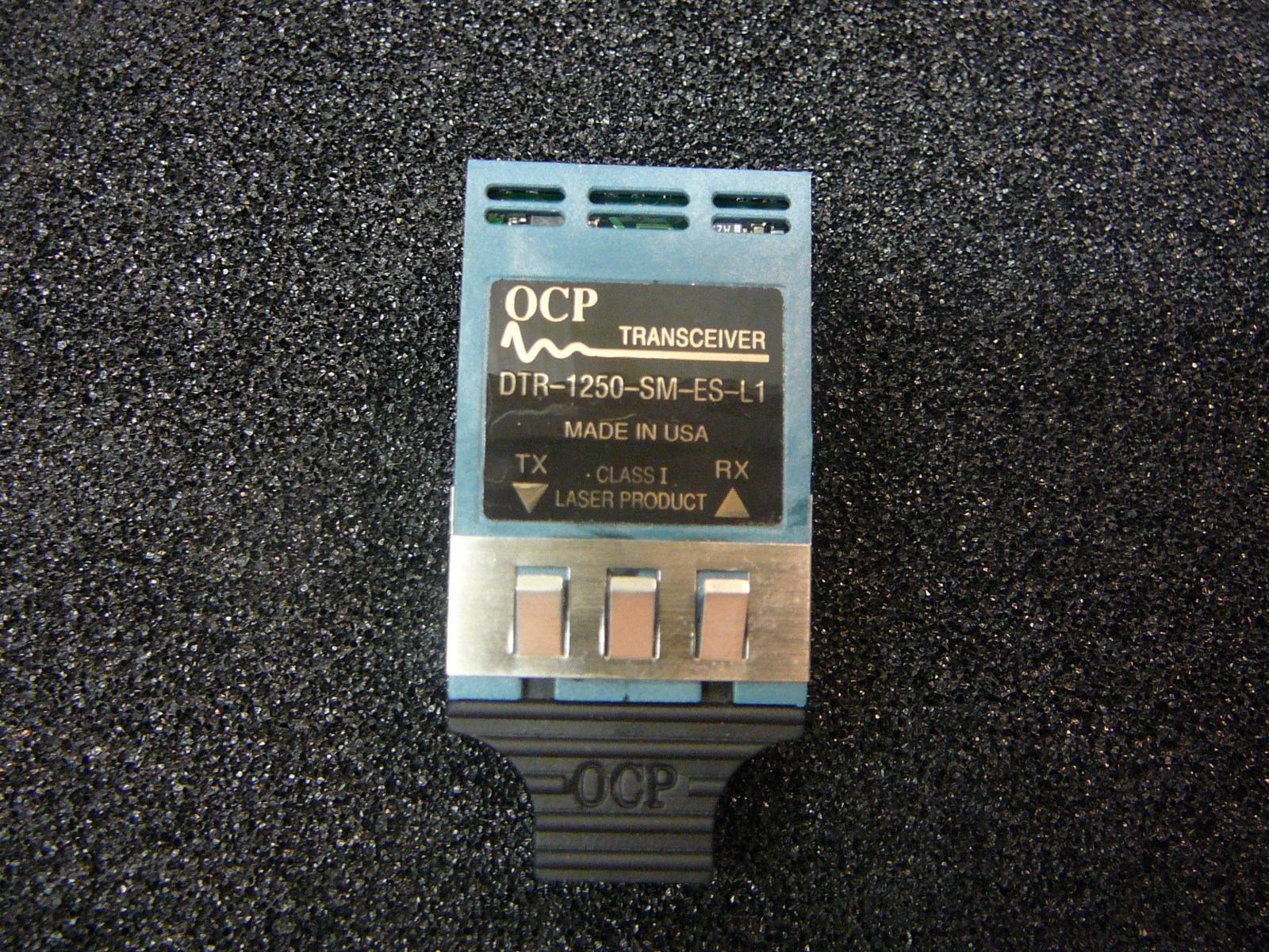 OCP DTR-1250-SM-ES-L1 1X9 Gigabit Ethernet Single Mode Transceiver **NEW**