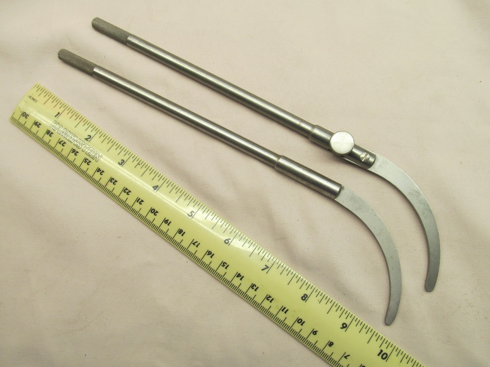 L.S. Starrett Large Diameter 9" Points / Legs for a 59 Series Trammel