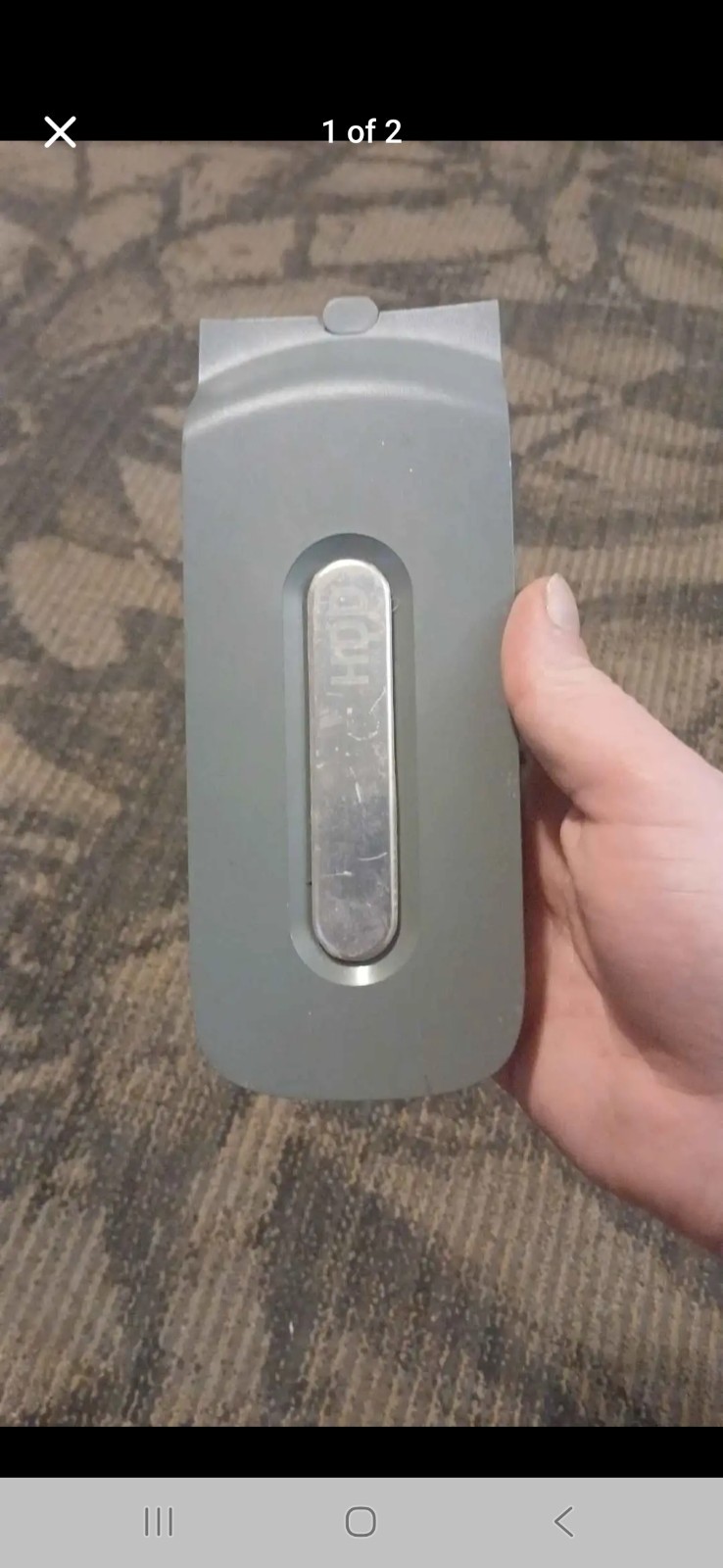 Microsoft Xbox 360 Fat Hard Drive HDD 60GB External Storage (Tested)