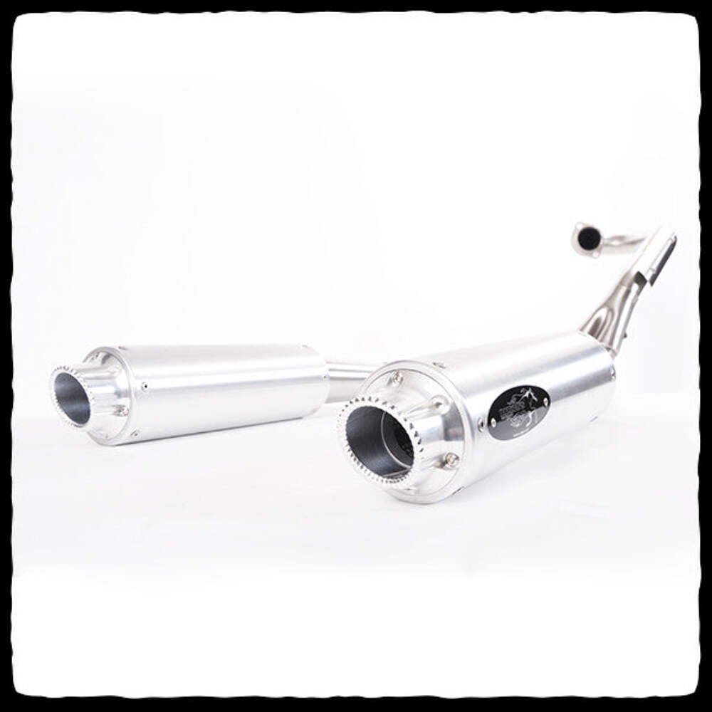 Yamaha Raptor 700 Dual Exhaust System for 2015-2026 Models