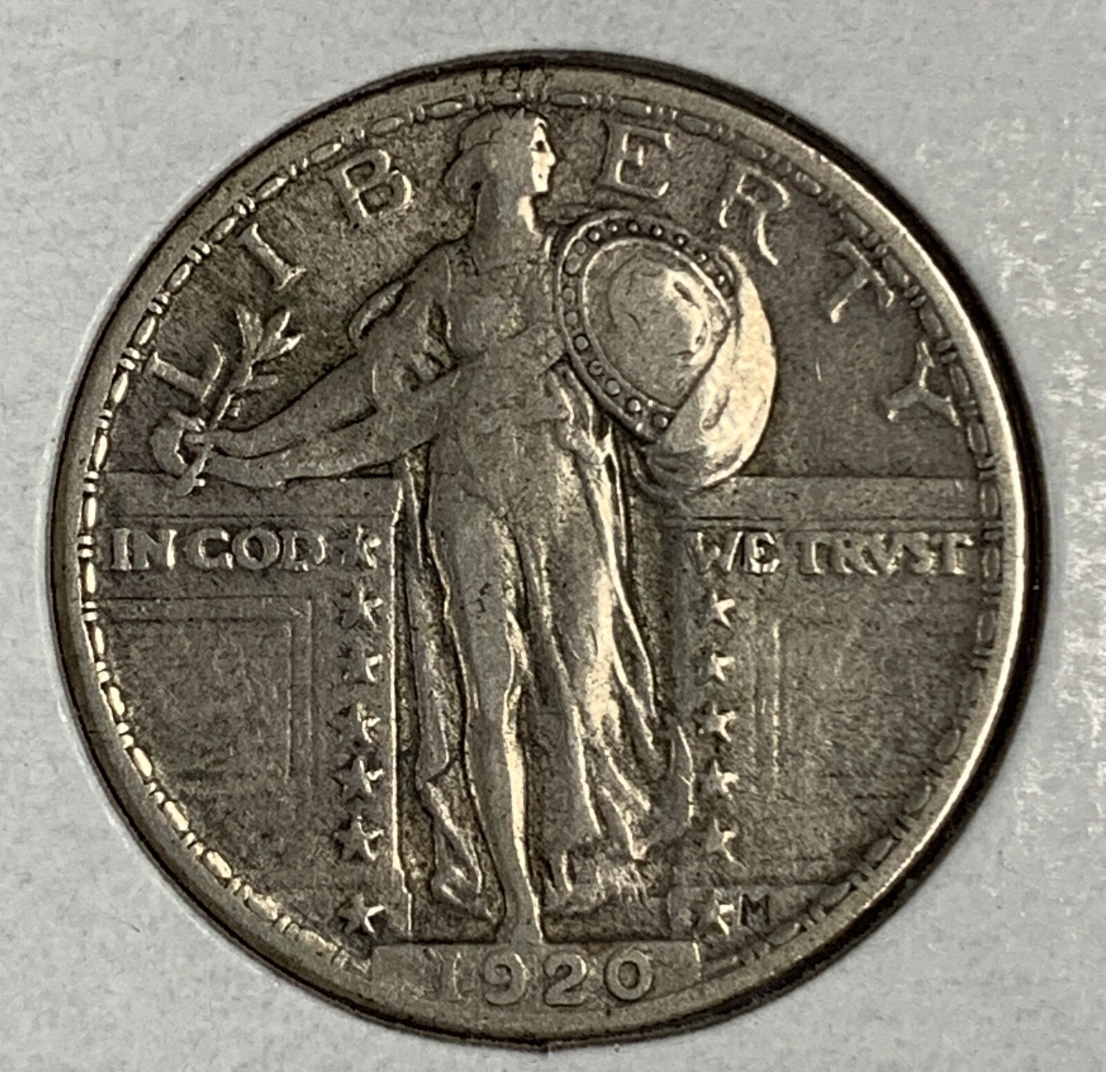 1920 Standing Liberty Quarter, XF (8987)