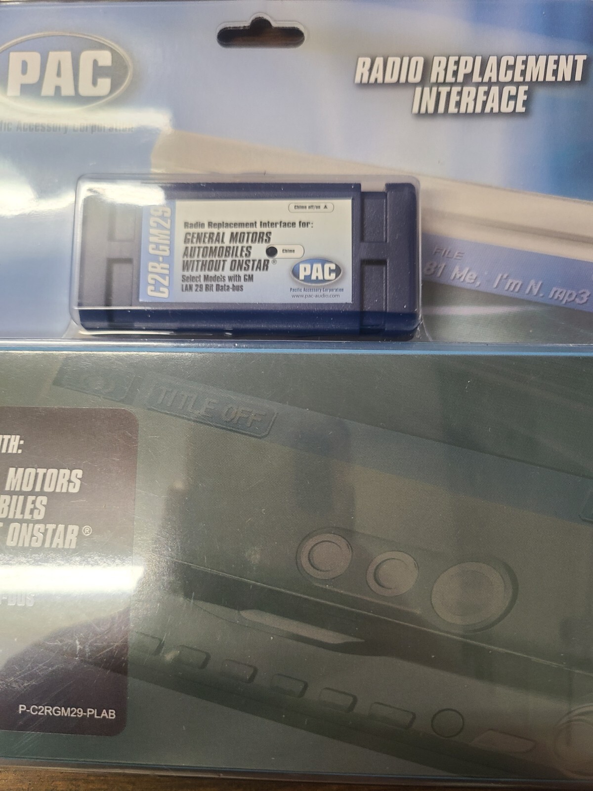 PAC C2RGM29 VEHICLE INTEGRATION KIT PAC LAN 29 BIT RADIOS For '06-07 GM OPEN BOX