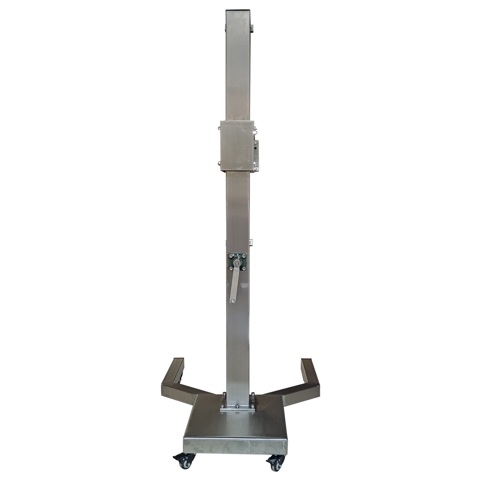 Manual Lifting Bracket Support Frame for High Shear Emulsifier Stainless Steel