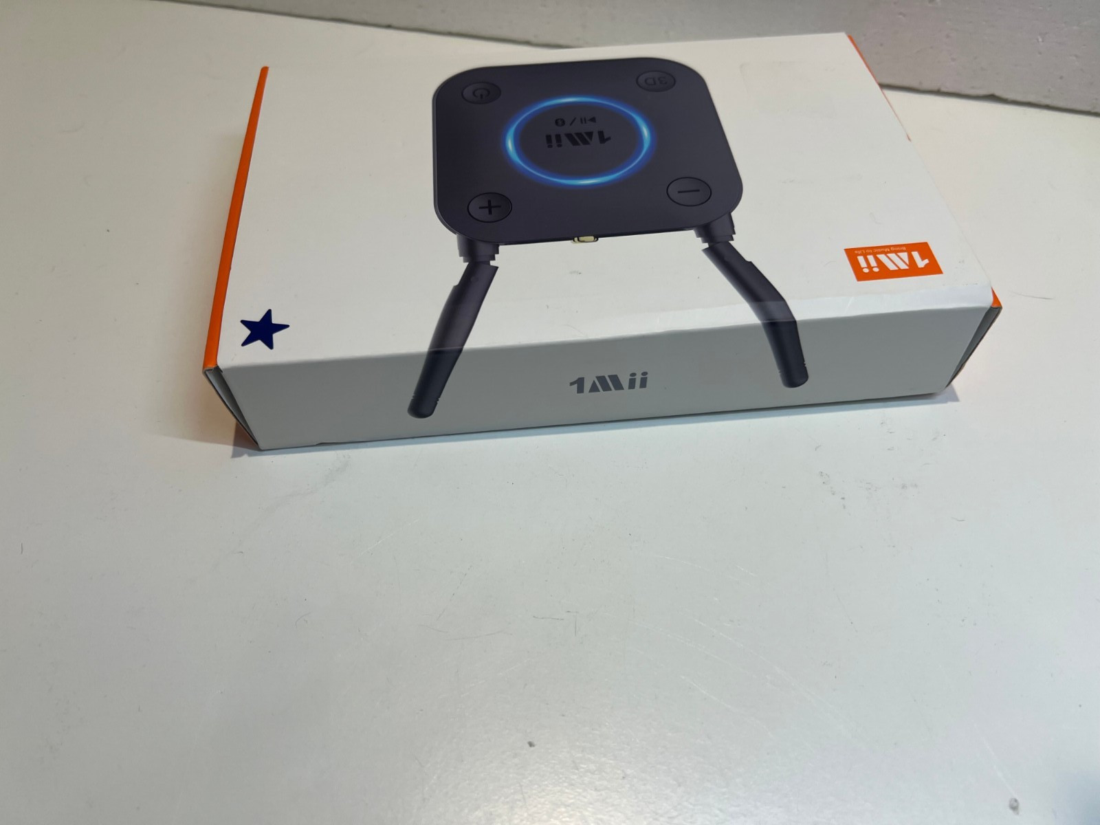 1Mii 5.3 Audio Receiver, Long Range HiFi Bluetooth Adapter w/ 3D Surround
