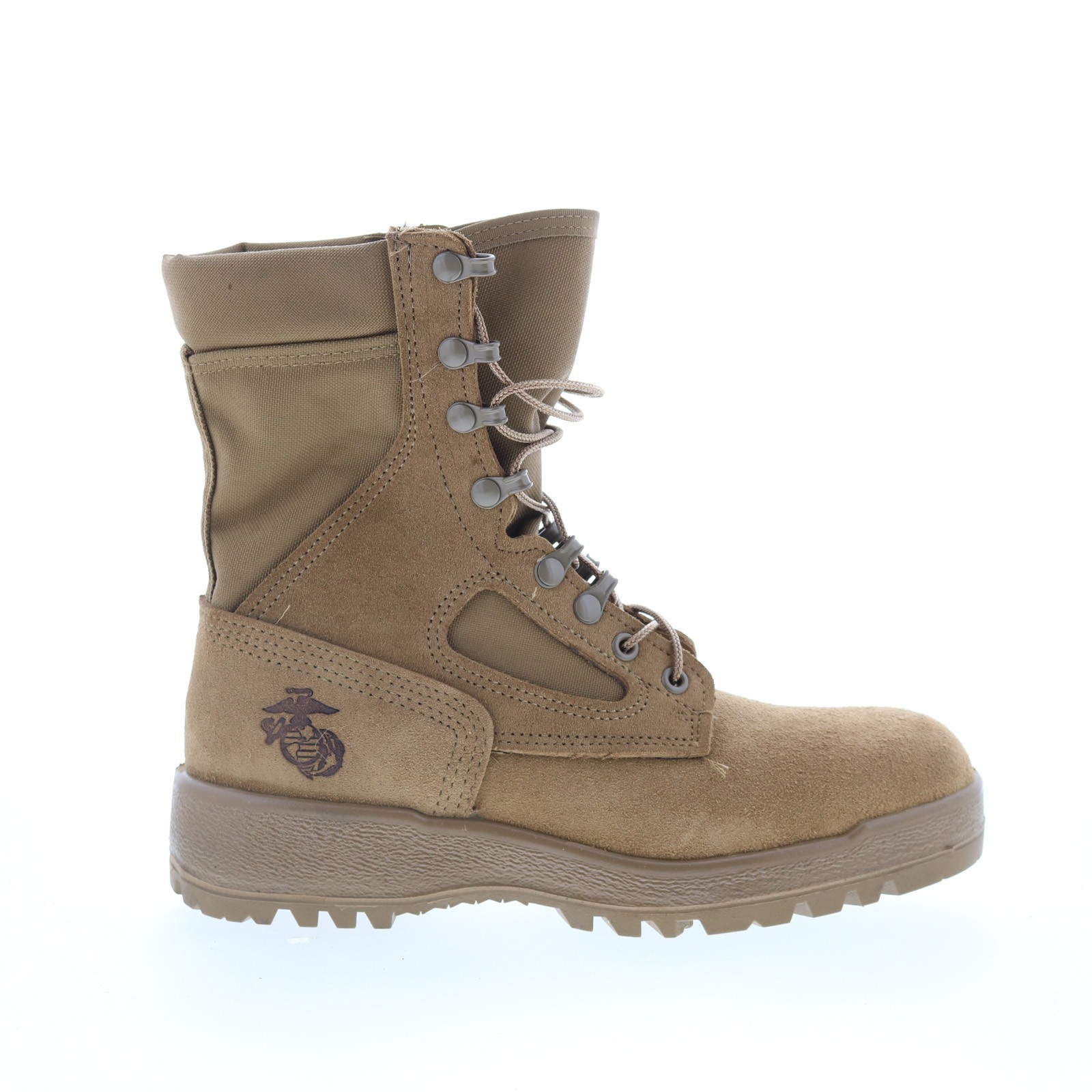 McRae Marine Hot Weather Made In USA 58MB Mens Brown Wide Tactical Boots