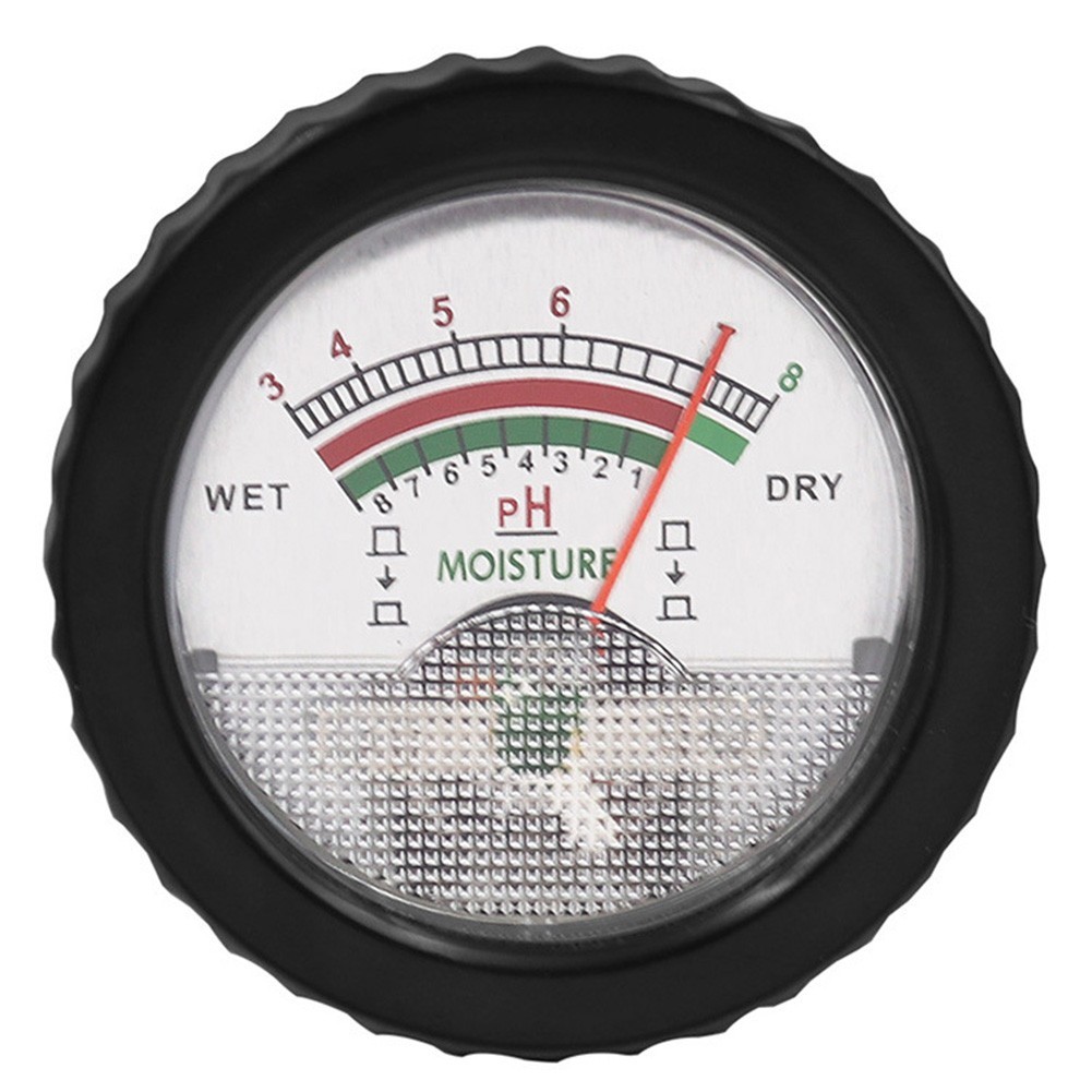 Professional pH Meter for Soil with Moisture Sensor and Metal Electrode