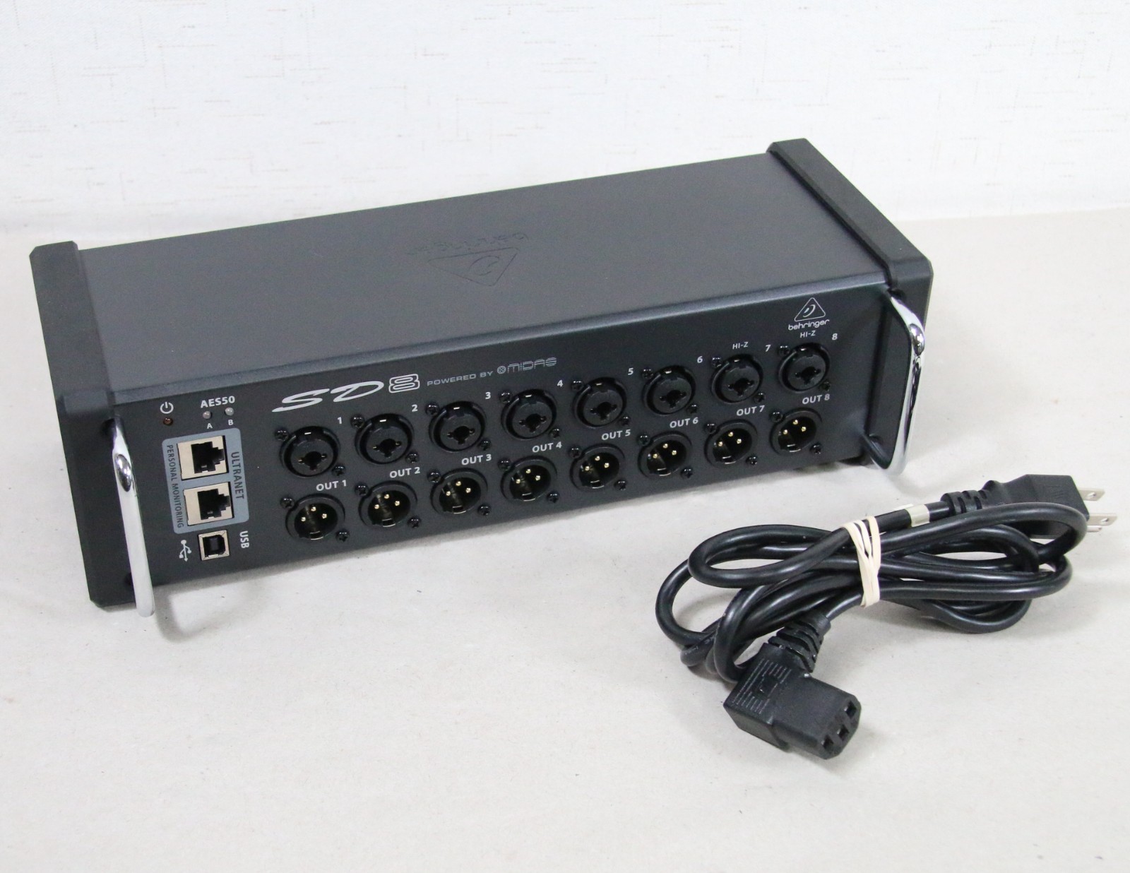 Behringer SD8 8-Channel Digital Stage Box TESTED - Free Shipping
