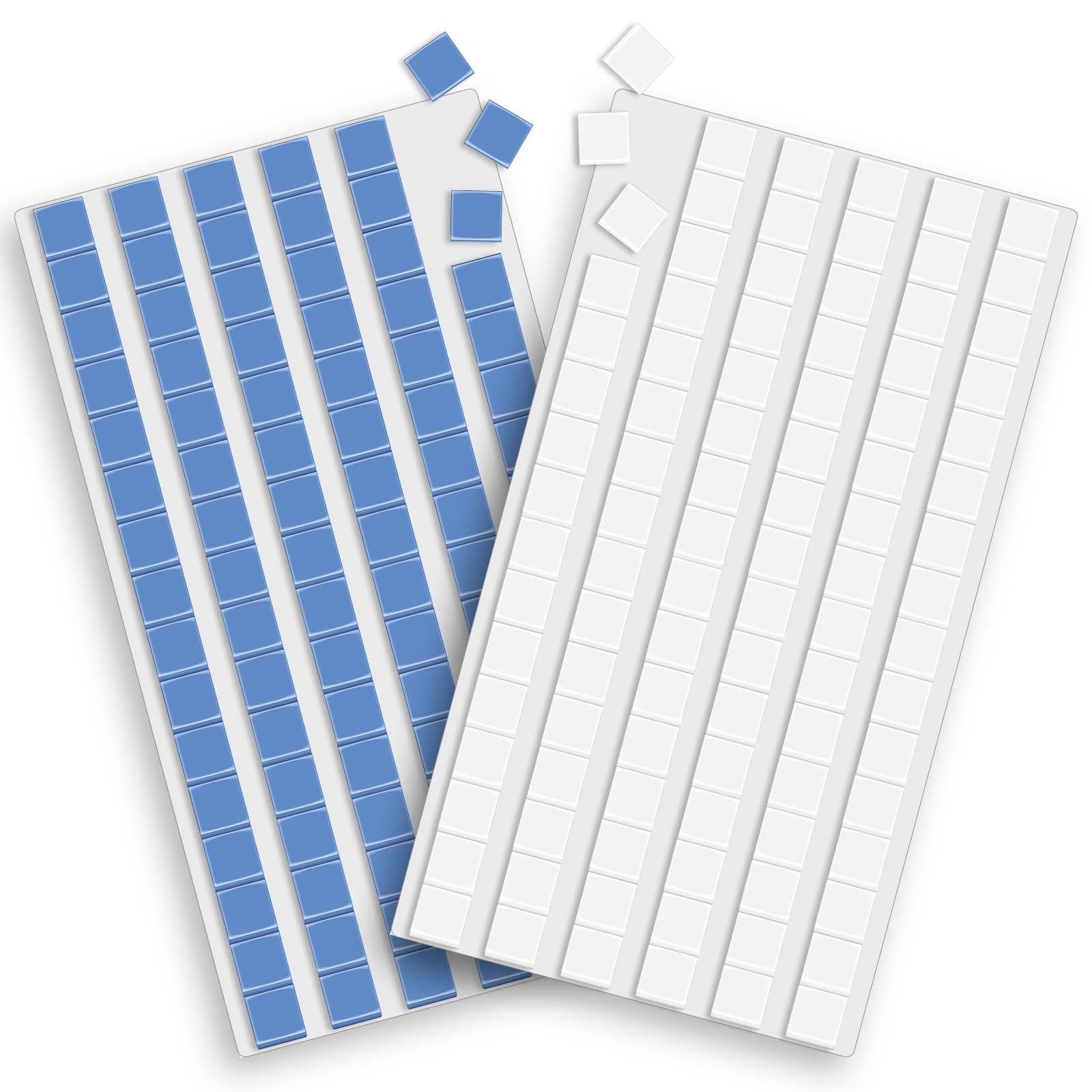 Eobiim Sticky Tack for Wall Hanging, 192 PCS Poster Putty White & Blue