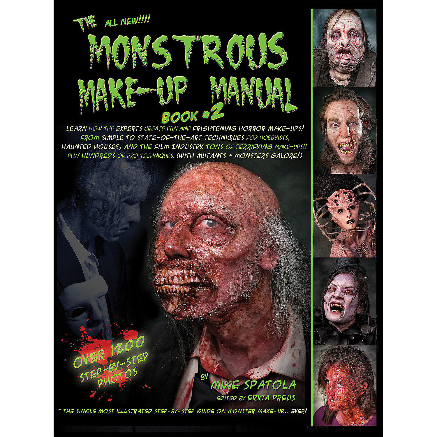 Monstrous Make Up Book - Morris Costumes