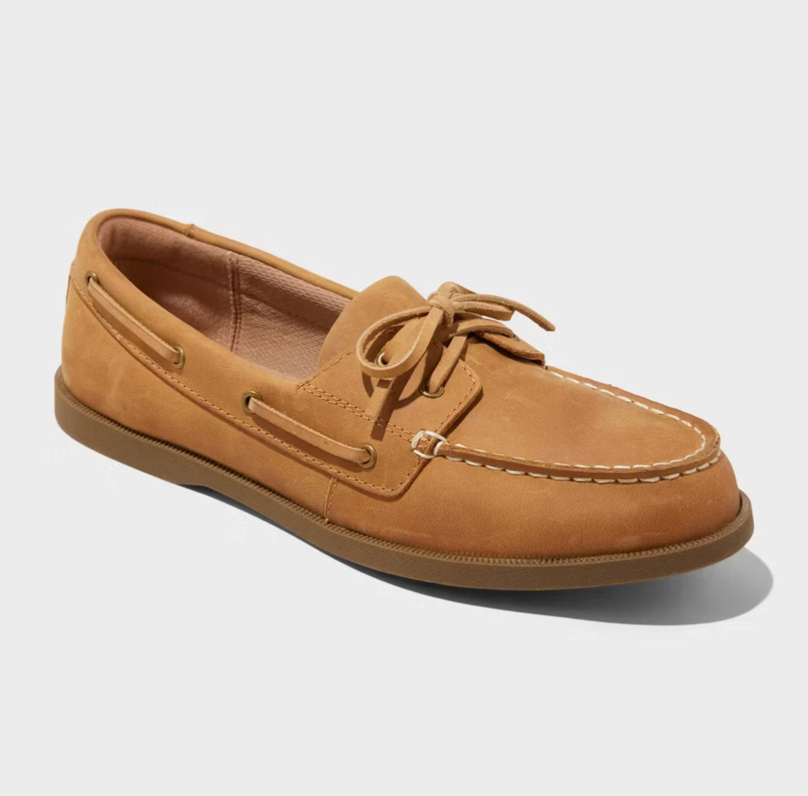Goodfellow & Co Men's Bennett Genuine Leather Loafers w Memory Foam Insole