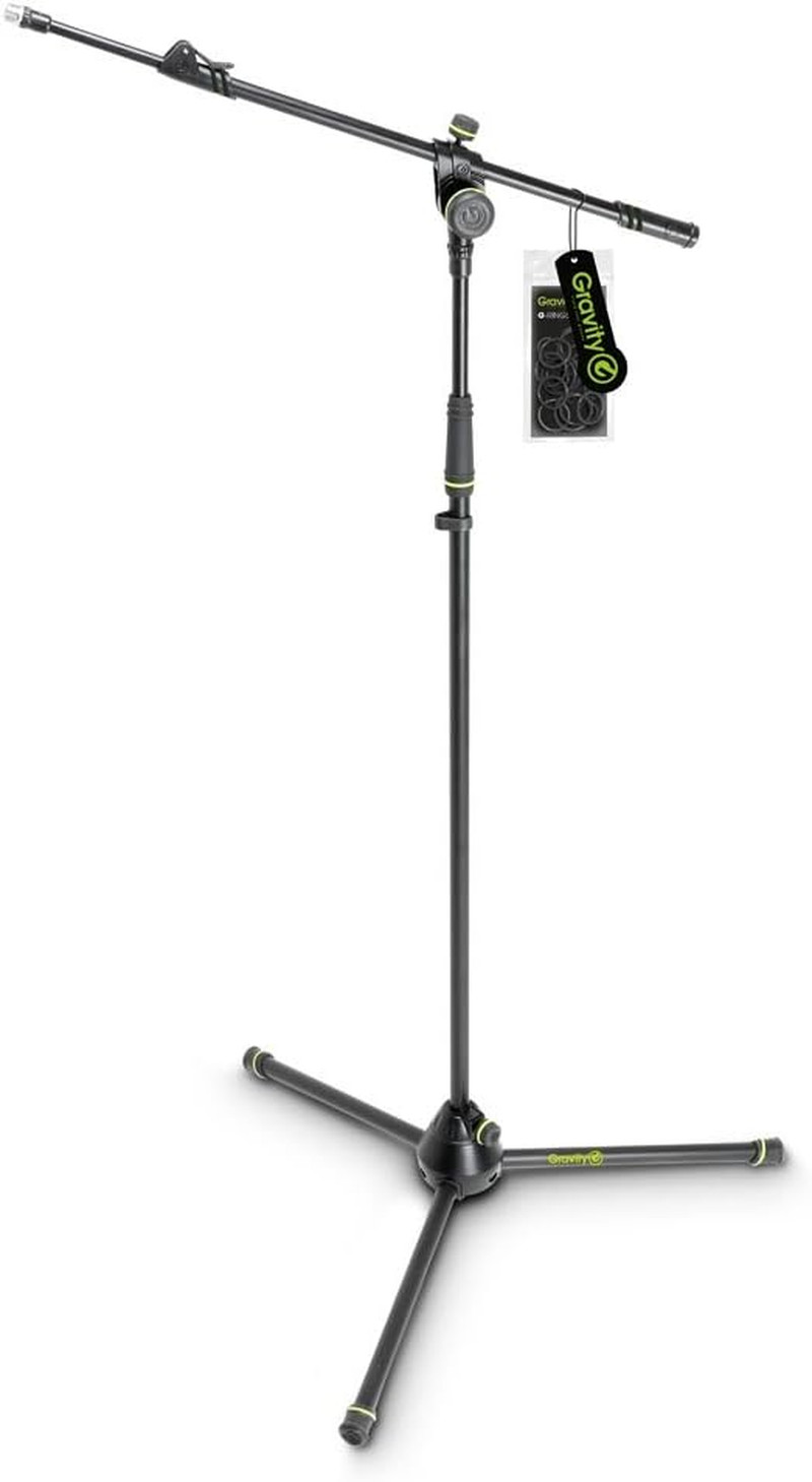 GMS4322B MS 4322 B Microphone Stand with Folding Tripod Base & 2-Point Adjustmen