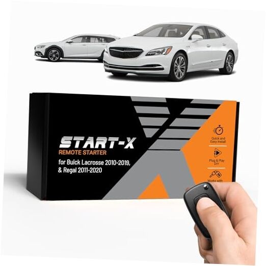 Remote Starter Kit for Buick Lacrosse (2010, 2011, 2012, 2013, 2014, 2015,