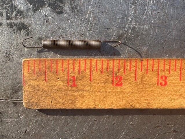 Vintage Original SNAP ON Toolbox Roller Cab Locking Mechanism Tension Spring