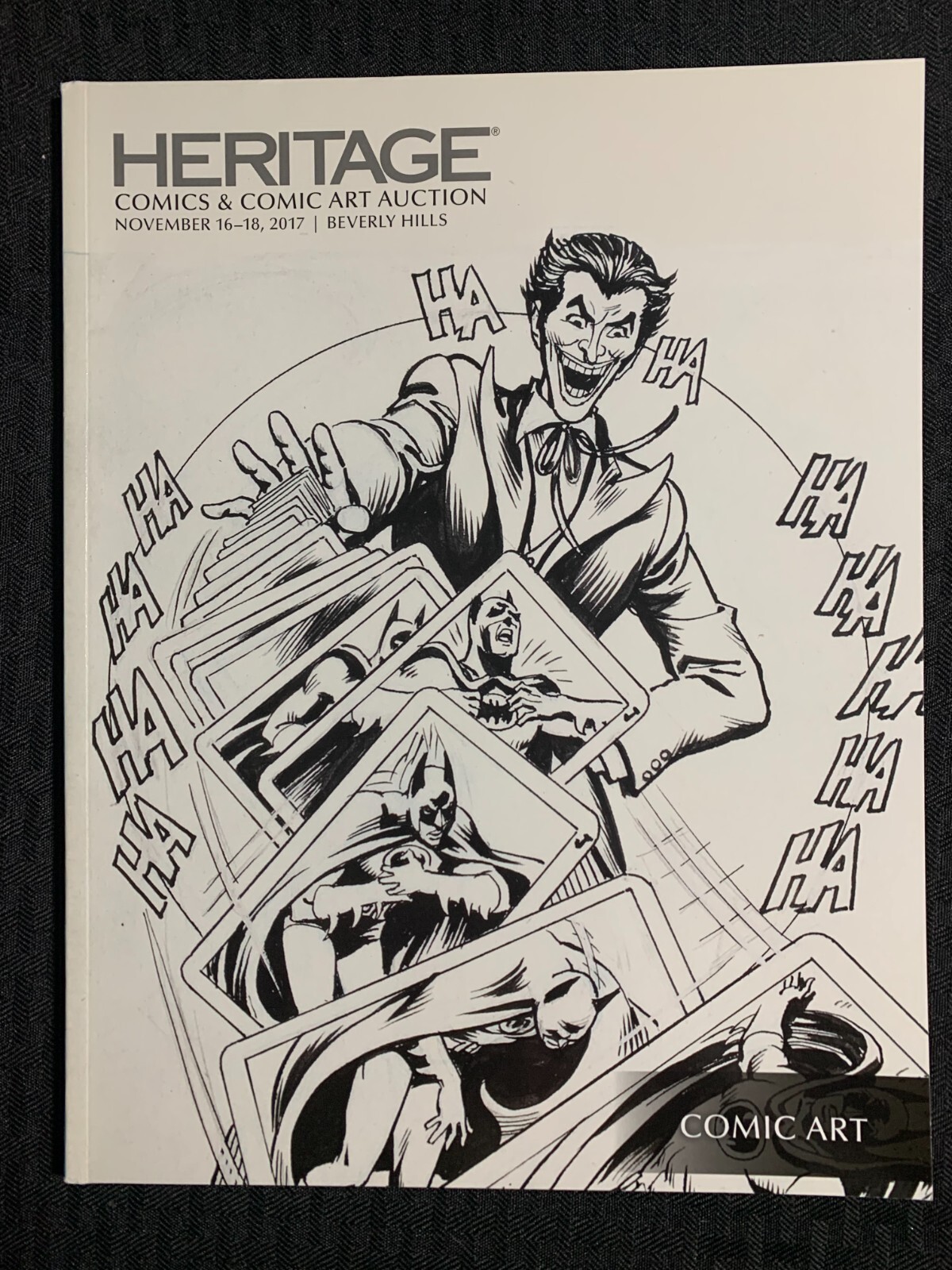 2017 Nov 16-18 HERITAGE 180pg Auction Catalog FVF 7.0 Comics & Comic Art