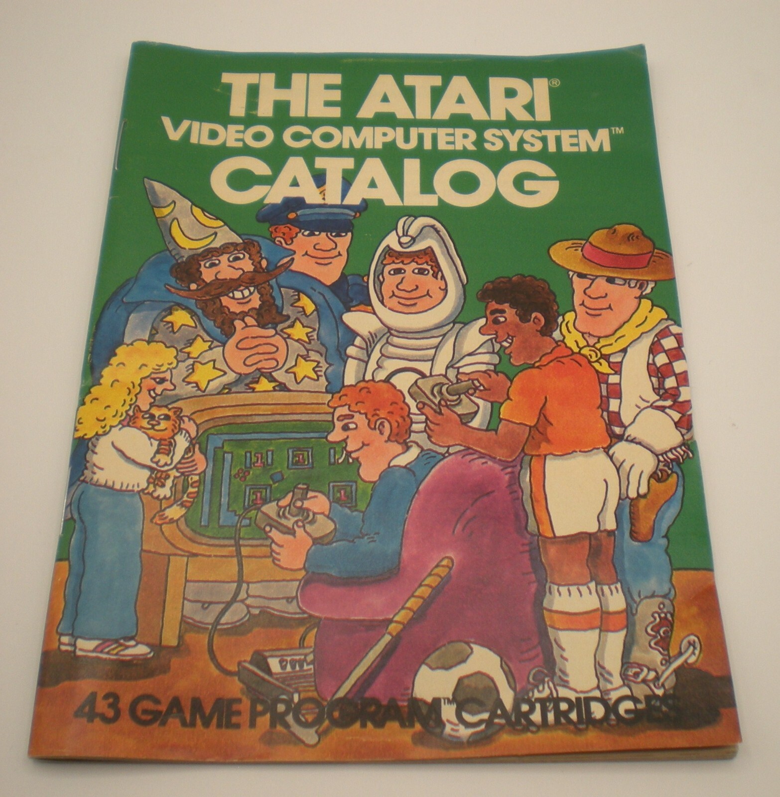 1981 Atari  VCS CATALOG  GREEN