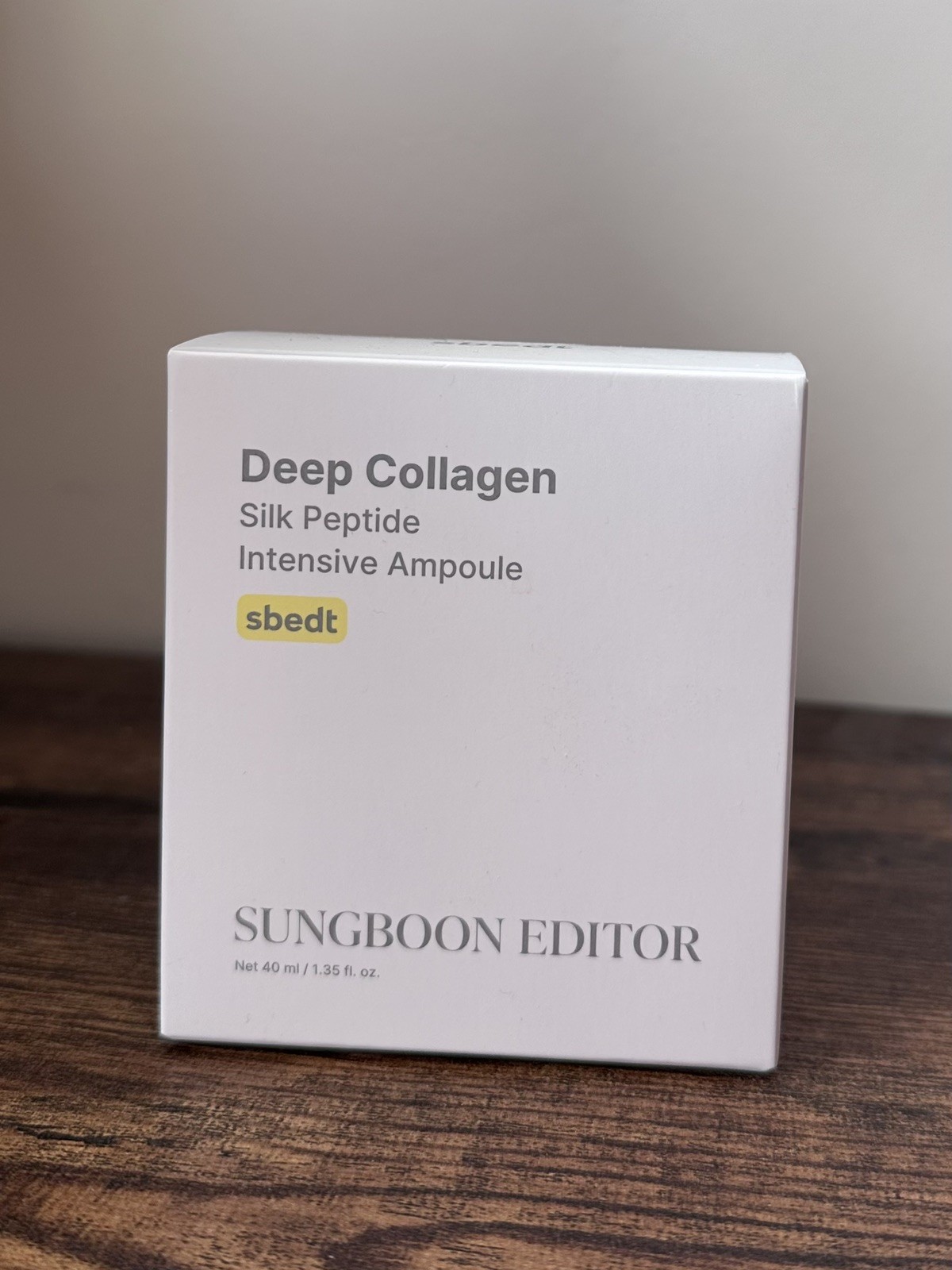 SUNGBOON EDITOR Deep Collagen Silk Peptide Intensive Ampoule