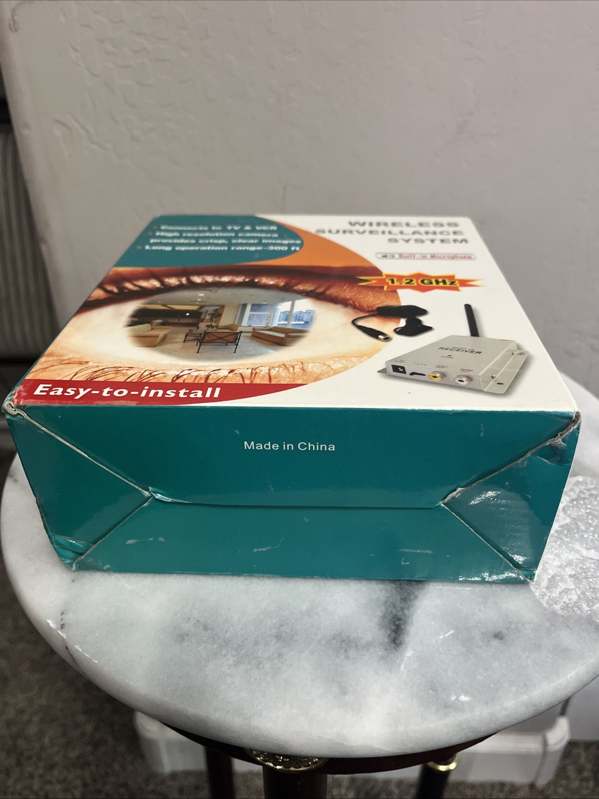 1.2 GHz Wireless Surveillance System- Built-in Microphone New