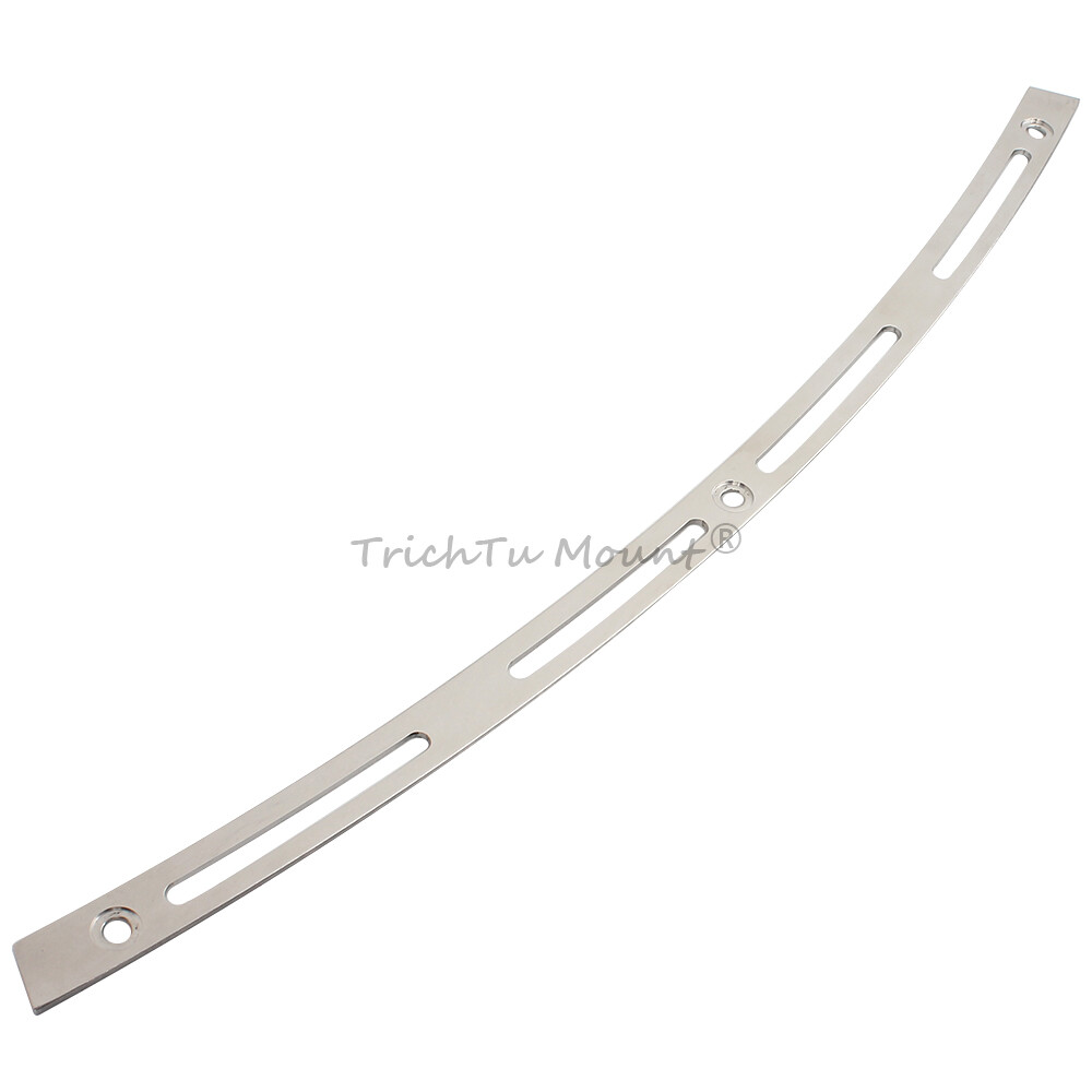 Chrome Slotted Windshield Windscreen Trim for Harley Electra Street Glide FLHX