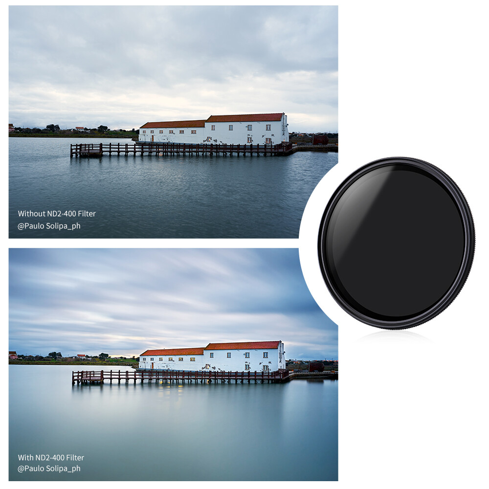 K&F Concept 67mm Adjustable ND Lens Filter Variable Neutral Density ND2 to ND400