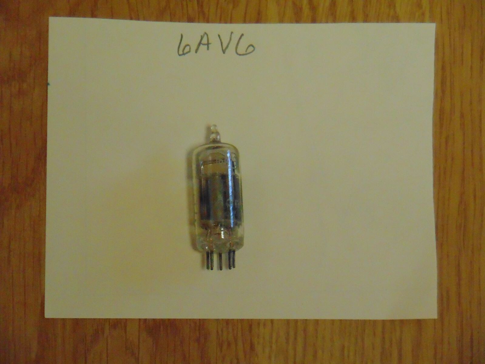 Admiral 6AV6 Vacuum Tube Tested Good Used (Admiral, Fomoco, GE, RCA or Magnavox)