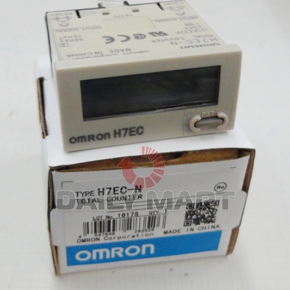 OMRON Digital Total Counter H7EC-N H7ECN New in Box NIB Free Ship