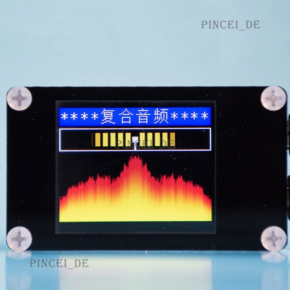 1.8" TFT Music Spectrum Display Module Programmable Music Virtual VU Meter