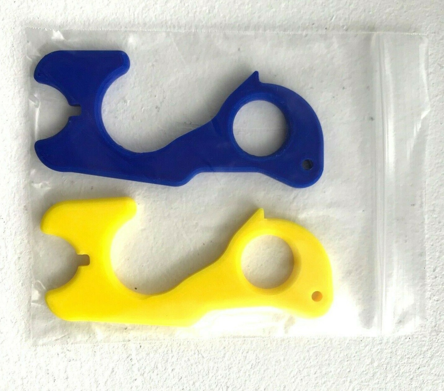 Touchless Tool set of 2,No Touch Door Opener,Germ Free Key,Contactless elevator