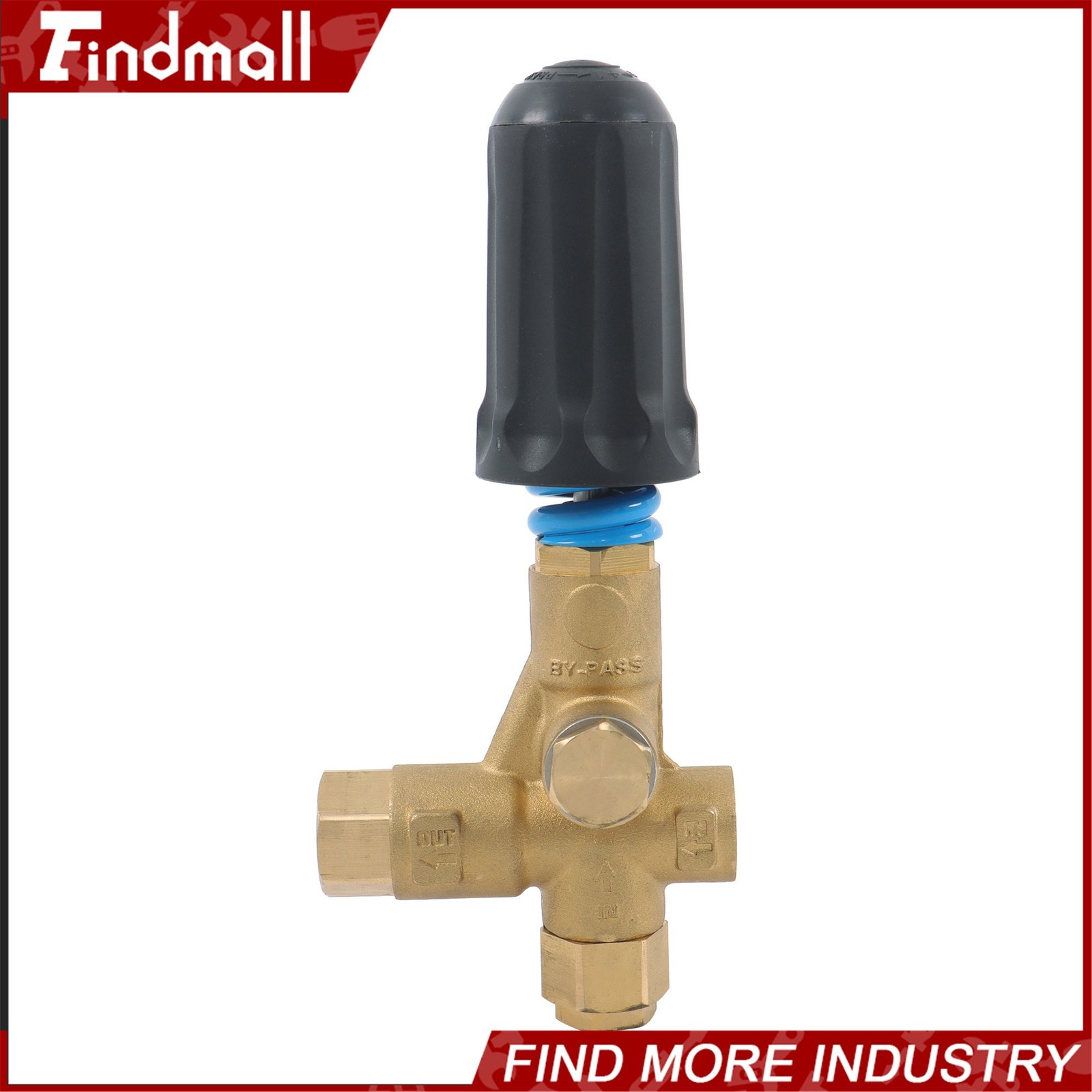 Findmall PULSAR4HP Intercepting pressure relief valve 3/8" NPT 10.5 GPM 4500 PSI