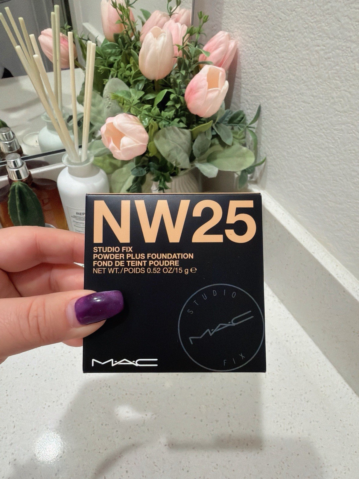 M·A·C Studio Fix Face Foundation Powder NW25 - 0.52oz NIB