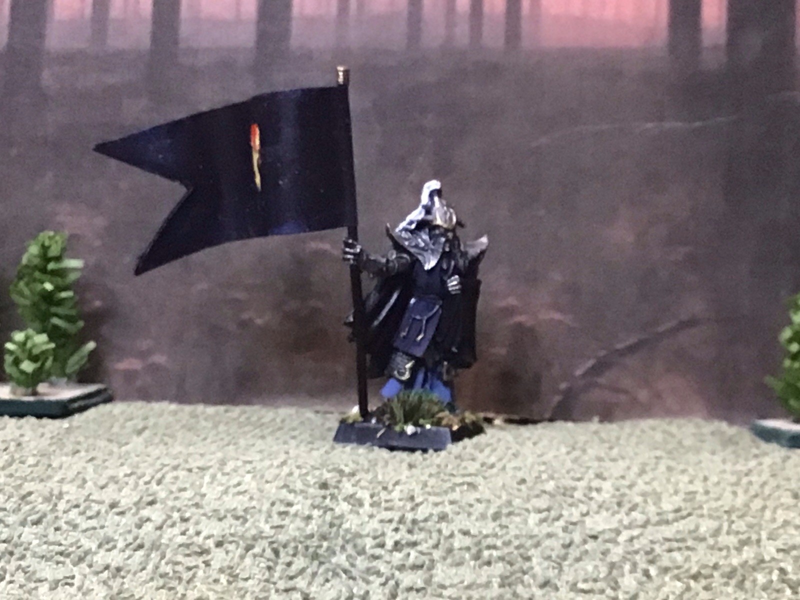 Warhammer Fantasy Battles Dark Elf Bannerman