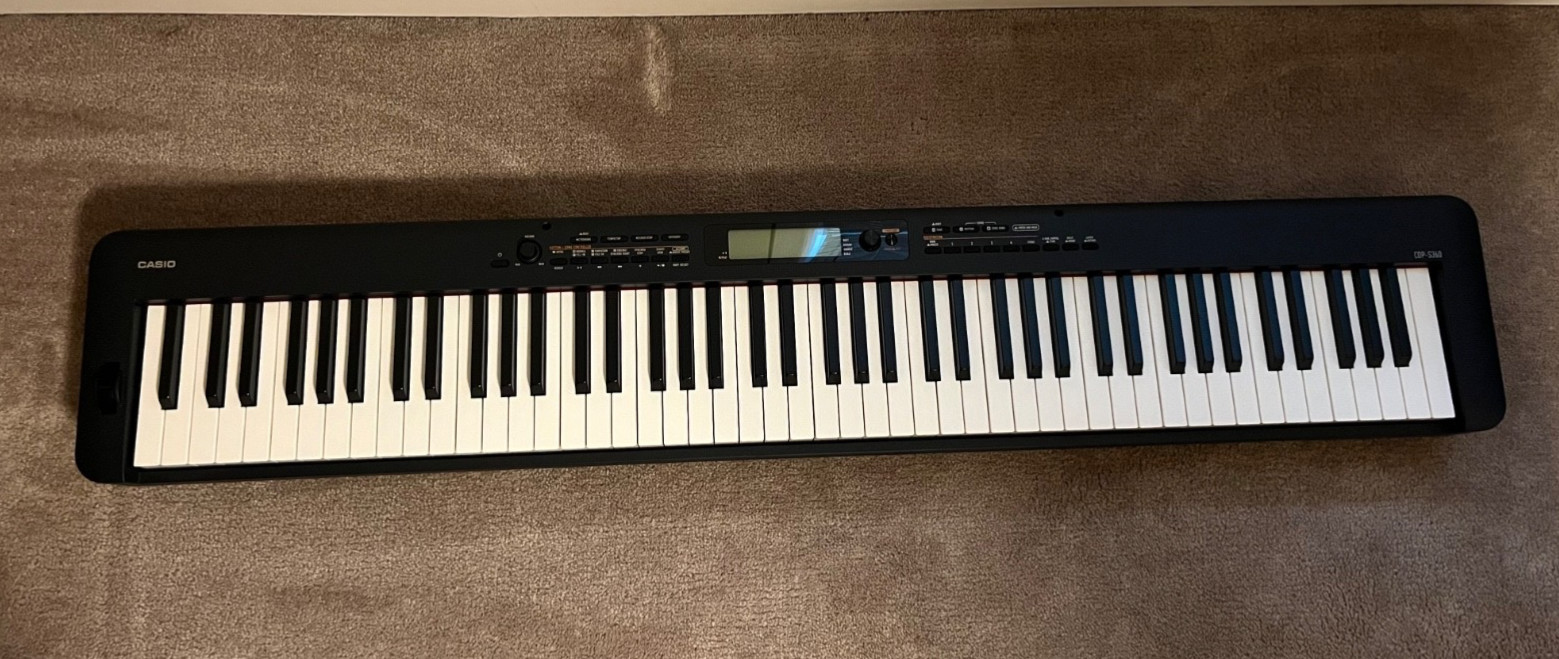 Casio CDP-S360 88-Key Digital Piano Open Box Original Packaging